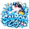 Logo of Salmon City.